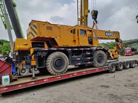 178/kw Kato KR-35H 35TON Gru usata Giappone Originale macchina idraulica Peso operativo