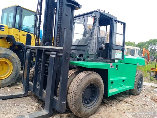 Mitsubishi FD150 carrello elevatore di seconda mano in buone condizioni per altri contenitori