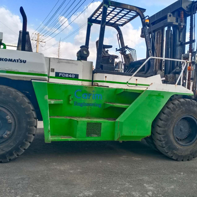 2020 Wheel Machine Komatsu FD240 Used Forklift dal Giappone Hydraulic Original Machine