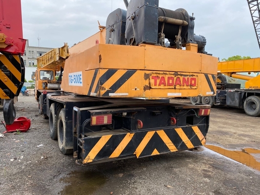 50TON Tadano TG-500E Gru Giappone Peso di esercizio originale 50TON Ore di lavoro 0-2000