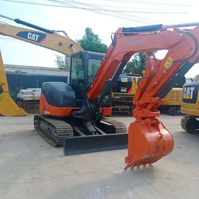 6500 KG Hitachi zx75us Usato Originale Giappone Mini Digger Crawler Escavatore con Motore EPA