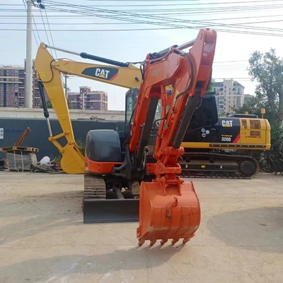 6500 KG Hitachi zx75us Usato Originale Giappone Mini Digger Crawler Escavatore con Motore EPA