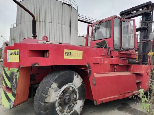 25 tonnellate di carrelli elevatori Mitsubishi FD250 con motore CAT e pompa idraulica Nabtesco