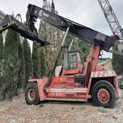 70000 KG Peso Kalmar DRF450 Used Reach Stacker a Shanghai 45 tonnellate