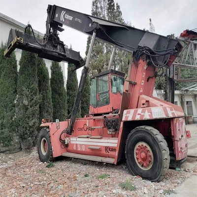 70000 KG Peso Kalmar DRF450 Used Reach Stacker a Shanghai 45 tonnellate