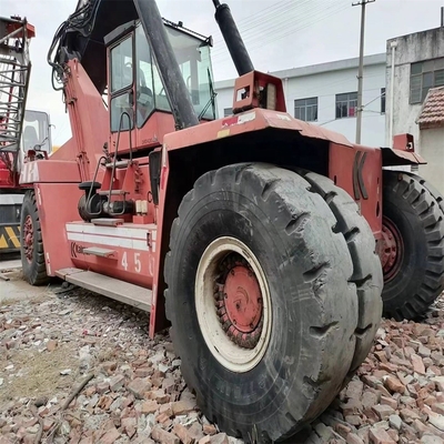 70000 KG Peso Kalmar DRF450 Used Reach Stacker a Shanghai 45 tonnellate
