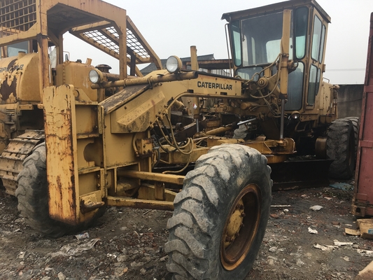 Buona condizione doppio tamburo rotolo CAT 12G usato Land Flat Machine Grader dal Giappone