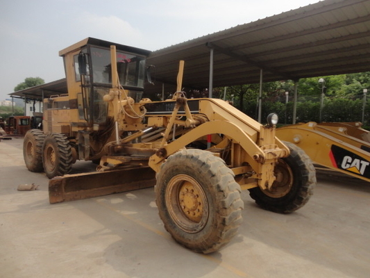 CAT Caterpillar120H Grader Buone prestazioni e dal Giappone per usato Land Flat Machine