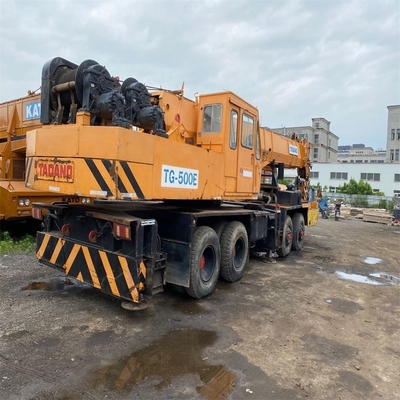 Shanghai TADANO 50T gru per camion con colore originale e scarse ore di lavoro 0-2000