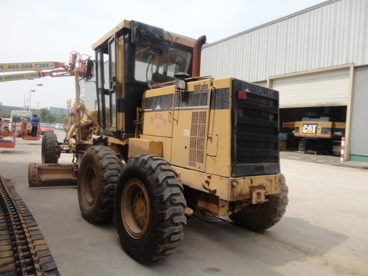 CAT Caterpillar120H Grader Buone prestazioni e dal Giappone per usato Land Flat Machine