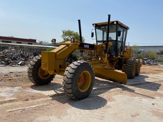 Buone prestazioni di seconda mano 140K Motor Grader Cat140 Used Grade per la costruzione
