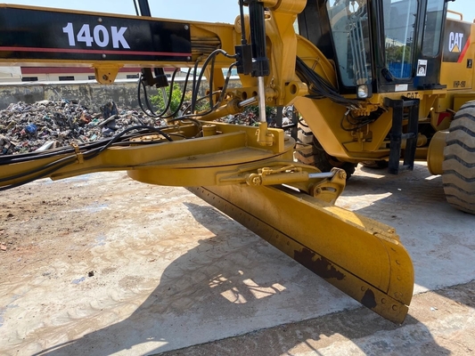 Buone prestazioni di seconda mano 140K Motor Grader Cat140 Used Grade per la costruzione