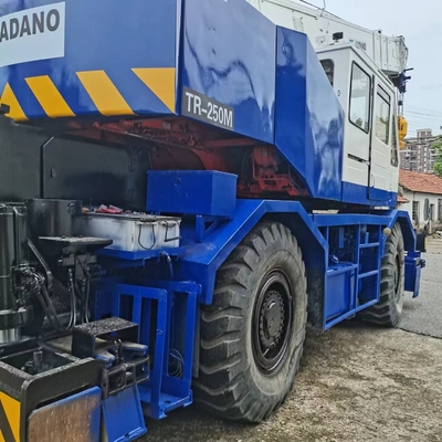 Giappone realizzato TADANO 25 tonnellate gru di seconda mano 25T camion mobile con ore di lavoro in magazzino