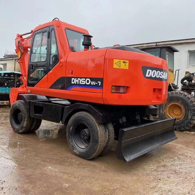 Giappone Doosan DH150W-7 Digger con vernice originale e capacità di secchio di 0,1 m3 in Giappone