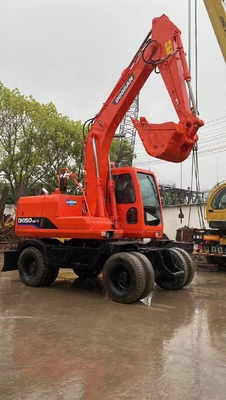 Giappone Doosan DH150W-7 Digger con vernice originale e capacità di secchio di 0,1 m3 in Giappone