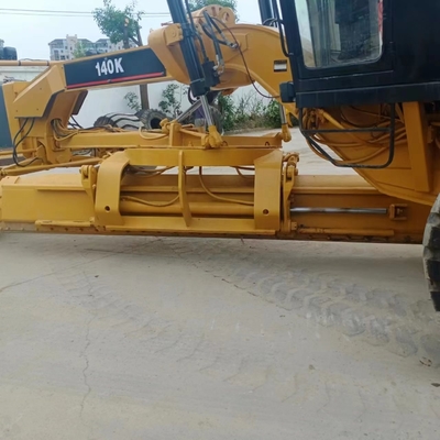 CAT140K Motor Grader di seconda mano colore originale Ingegneria usata Macchine da costruzione
