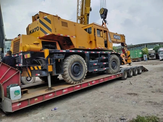 Kato KR-35H gru usata con motore giapponese e peso operativo di 35 tonnellate in forte domanda