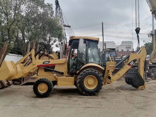 CAT 420F Caricatore di retroescalatore con valvola idraulica Liyuan dal Giappone, peso operativo di 15 tonnellate