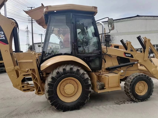 CAT 420F Caricatore di retroescalatore con valvola idraulica Liyuan dal Giappone, peso operativo di 15 tonnellate