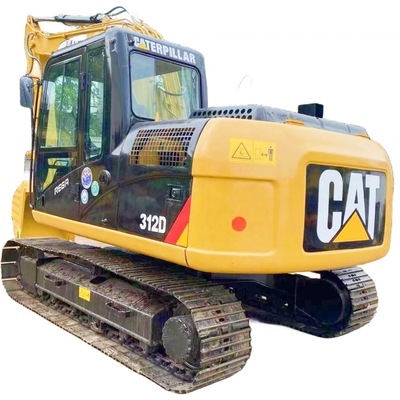 12 tonnellate Giappone Vernice originale Escavatore diesel Caterpillar 312D Alta efficienza operativa