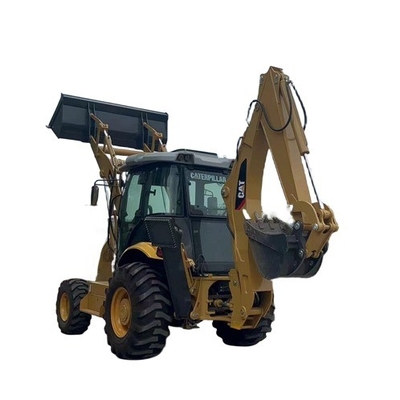 Pittura originale usata caricatore diesel Caterpillar 420F con 2017 Nabtesco Valvola idraulica