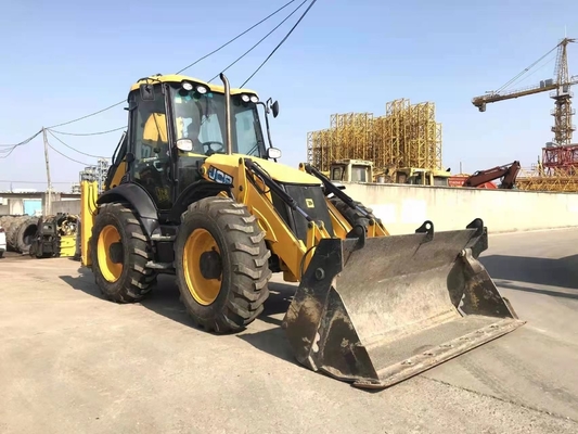 Jcb 4CX caricatore di retroescalatore usato da 20 tonnellate giapponese caricatore di vernice originale caricatore a ruote mobile