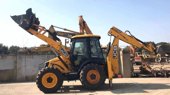 Jcb 4CX caricatore di retroescalatore usato da 20 tonnellate giapponese caricatore di vernice originale caricatore a ruote mobile