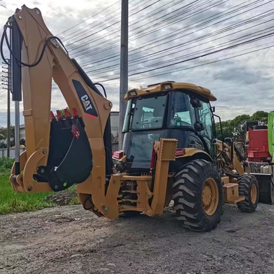 Originale Giappone 9TON EPA Motore cummis Caricatore idraulico di retroescalatore CAT 420F a Shanghai