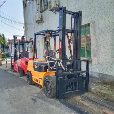 0-2000 Orari di lavoro HANGCHA H35 Tre tonnellate di carrello elevatore diesel Perfetto per le vostre esigenze aziendali