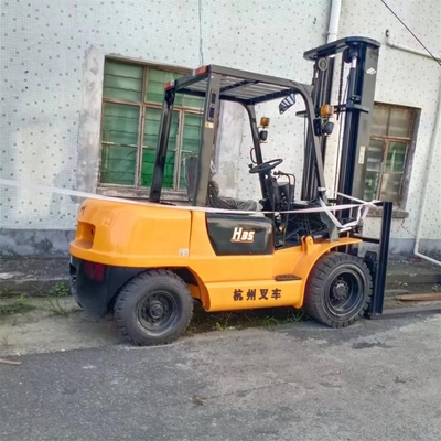 Motore originale Hangcha H35 3,5 tonnellate con clip di mattoni Usato carrello elevatore 3000 KG Peso fatto