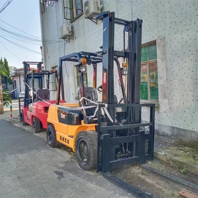 Motore originale Hangcha H35 3,5 tonnellate con clip di mattoni Usato carrello elevatore 3000 KG Peso fatto