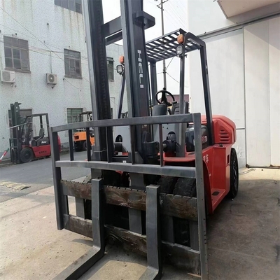 Mini carrello elevatore diesel da 7 tonnellate CPCD70 con allegato colore originale e competizione calda