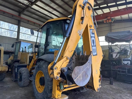 Giappone Original Paint JCB 3CX Backhoe Loader con motore CAT in ottime condizioni