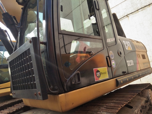 Escavatore usato Giappone Vernice originale Caterpillar 323D2L Crawler Moving Type