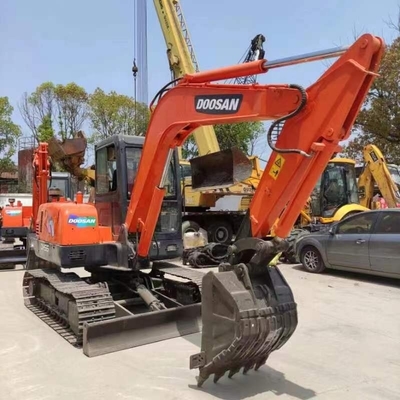 Doosan DH55 Used Digger 68kw Original Paint Japan Machine Peso 5500 kg a prezzi accessibili