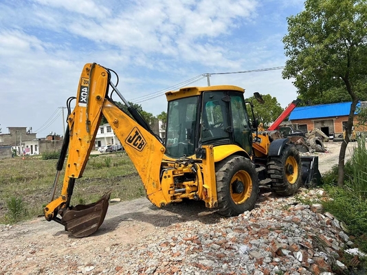 JCB4CX caricatore idraulico usato con motore EPA nel Regno Unito e negli USA