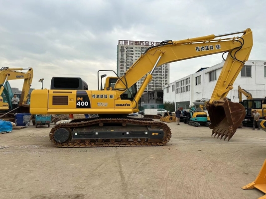 Basso orario di lavoro Giappone Originale Komatsu PC400-8R Escavatore con motore EPA