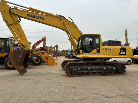 Basso orario di lavoro Giappone Originale Komatsu PC400-8R Escavatore con motore EPA