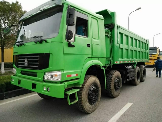 Affordable 25 tonnellate usato Howo Dump Truck con buone condizioni e Nabtesco Valvola idraulica