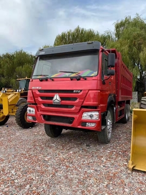 Cisterna idraulica Liyuan Used Dump Truck HOWO 375 in vernice originale dal Giappone