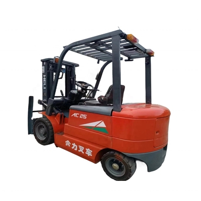 1 tonnellata Heli AC25 Used Forklift EPA Engine Vernice originale facile da usare