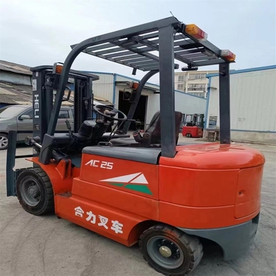 1 tonnellata Heli AC25 Used Forklift EPA Engine Vernice originale facile da usare