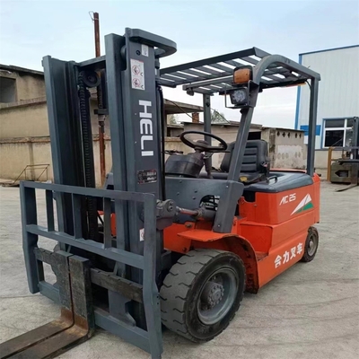 1 tonnellata Heli AC25 Used Forklift EPA Engine Vernice originale facile da usare