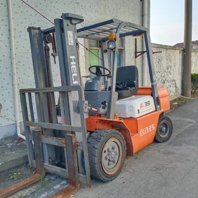 90% Camion di seconda mano HELI K35 Camione elevatore da 3,5 tonnellate con vernice originale e buona