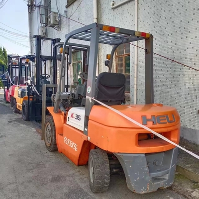 90% Camion di seconda mano HELI K35 Camione elevatore da 3,5 tonnellate con vernice originale e buona