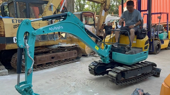 Escavatore Kubota U-15 usato con vernice originale e pompa idraulica Liyuan dal Giappone