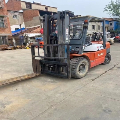 K50 5 tonnellate di carrello elevatore a forchetta diesel Elicottero per carrello elevatore con 0-2000 ore di lavoro