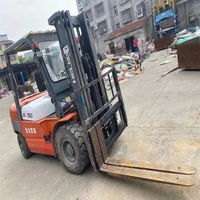 K50 5 tonnellate di carrello elevatore a forchetta diesel Elicottero per carrello elevatore con 0-2000 ore di lavoro