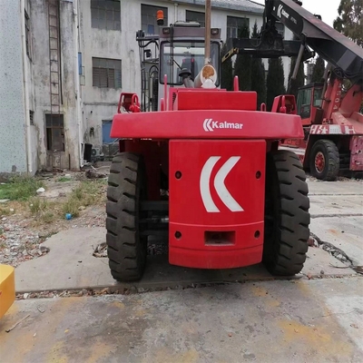 25 tonnellate di carrello elevatore Kalmar diesel pesante con motore originale in buone condizioni