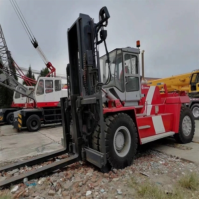 25 tonnellate di carrello elevatore Kalmar diesel pesante con motore originale in buone condizioni